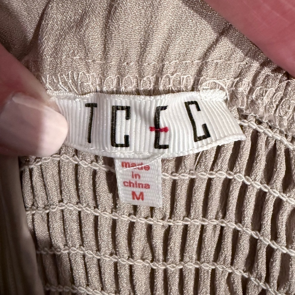 TCEC Silver Ruffle Maxi Dress - Picture 3 of 3